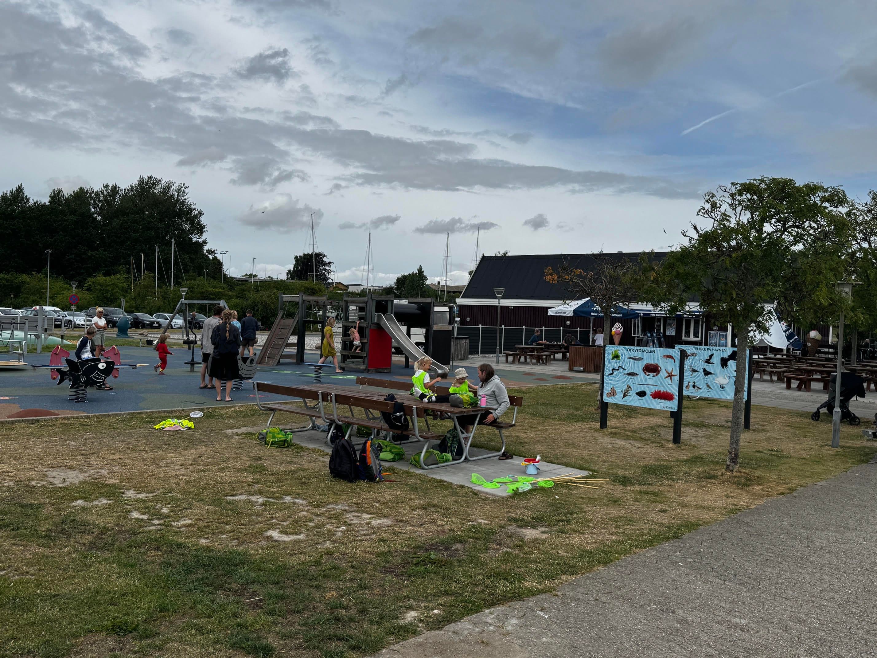 Legeplads ved Egå Marina